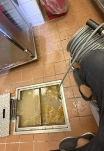 水刀清洗截油槽